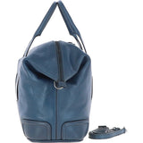 The Bridge Italian Leather Bag Blue: 004042501 2A