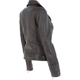 Women's Leather Biker Style Jacket Nevada : 1132 BIKER