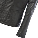 Leather Jacket Black/ddy: AWL-672