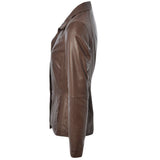 Leather Jacket Brown/nap: AWL-529