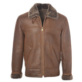 Sheepskin Flying Jacket Tobacco: KE 007E