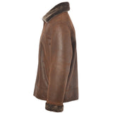 Sheepskin Flying Jacket Tobacco: KE 007E