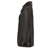 Sheepskin Coat Dark-Brown: KB 460