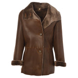 Sheepskin Coat Tobacco: KB 460