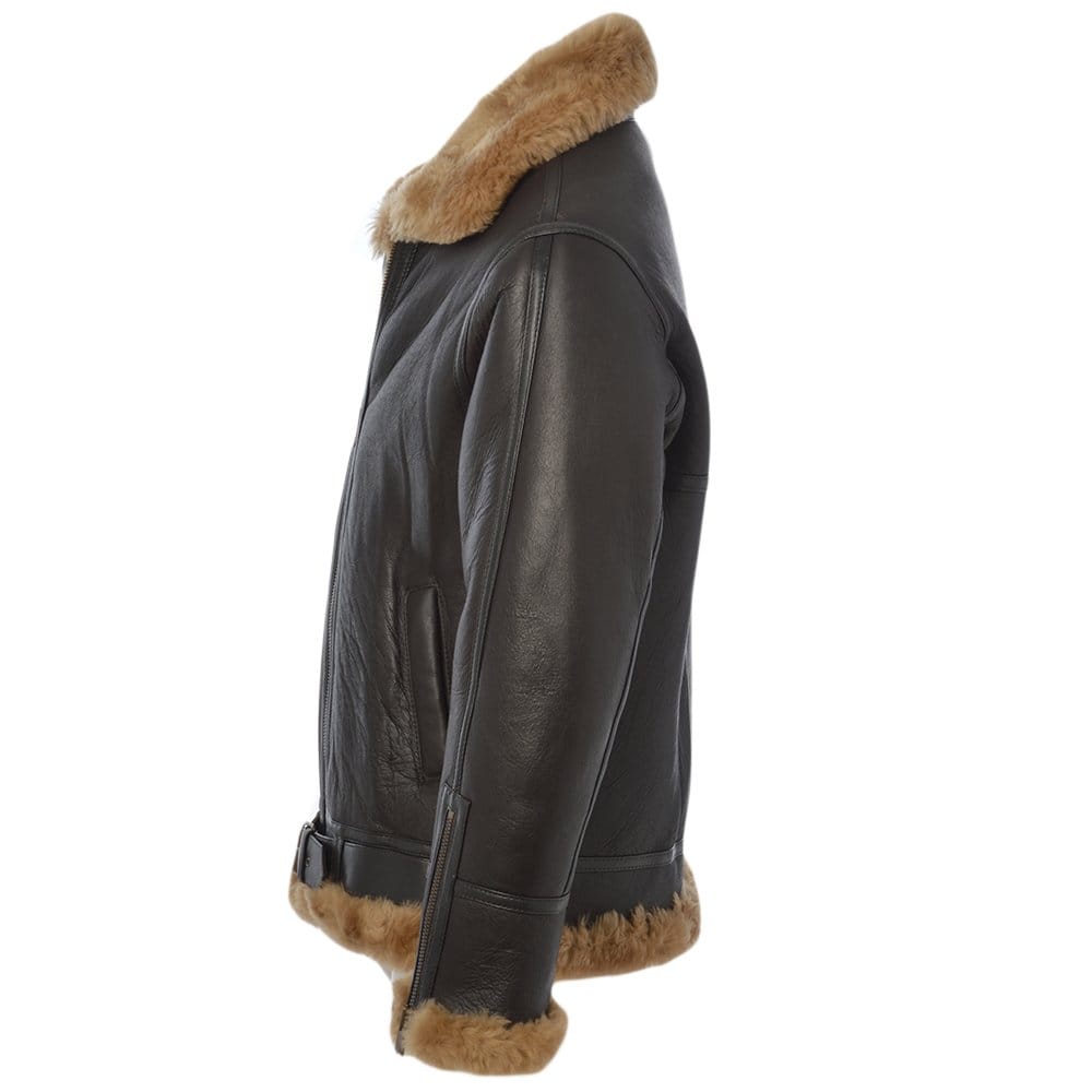 Sheepskin Flying Jacket Ginger: KE-117
