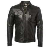 Leather Jacket Black: 1895