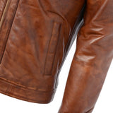 Leather Jacket Tan: 1895