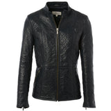 Leather Jacket Navy: ASH-733