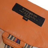 Leather Jacket Orange: STYLE B