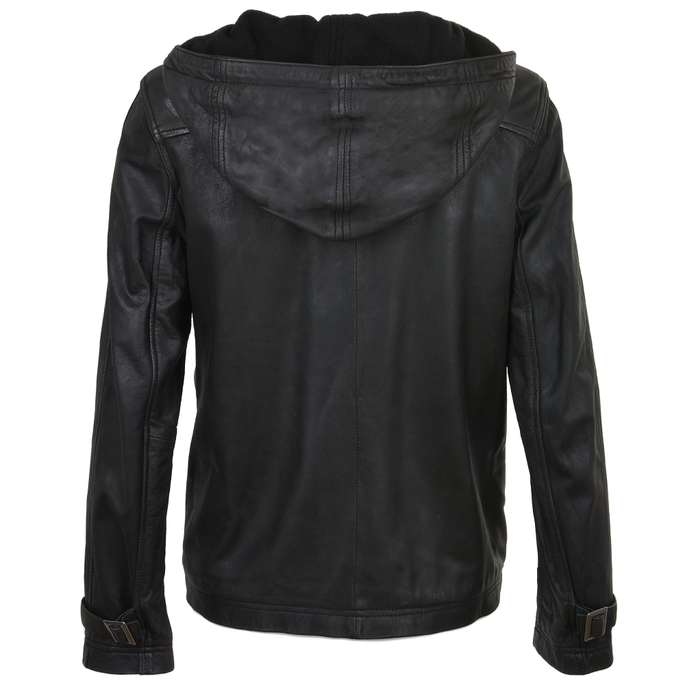 Leather Jacket Black: FO-DAN 72006