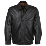Leather Jacket Black/nap: 5704