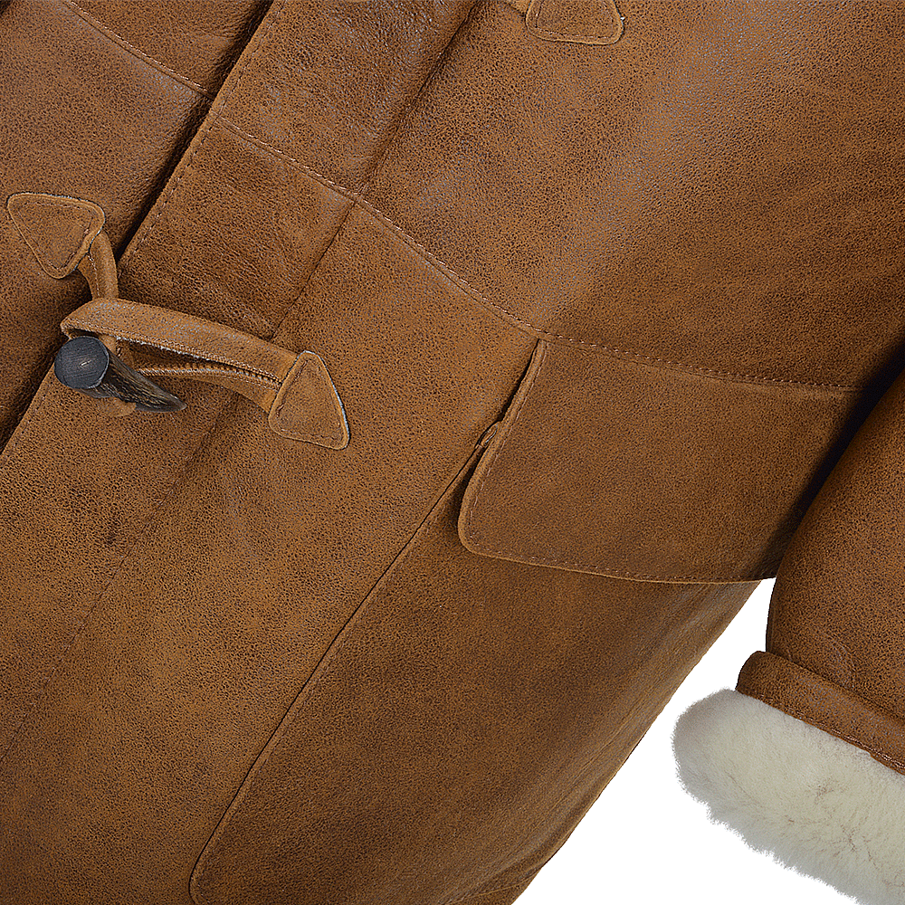 Sheepskin Duffle Tan: KE 98 DUFFEL