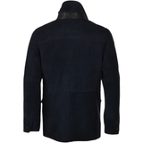 Sheepskin Coat  Dark Blue: KE-183