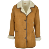 Sheepskin Coat Tan: KB 265