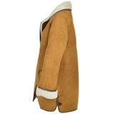 Sheepskin Coat Tan: KB 265