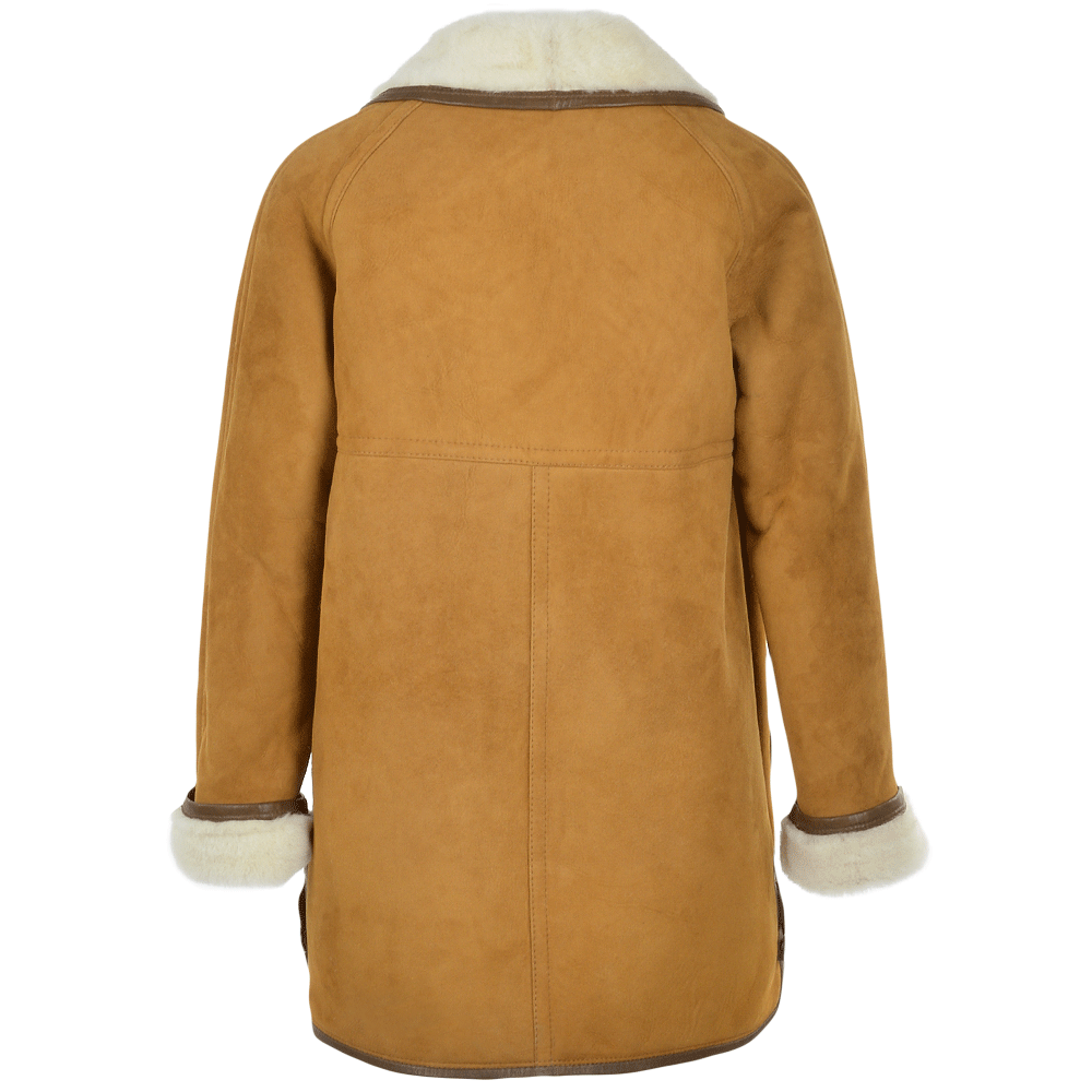 Sheepskin Coat Tan: KB 265