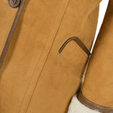 Sheepskin Coat Tan: KB 265