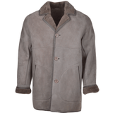 Sheepskin Coat Gray: KE 72