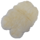 Ashwood Quad Australian Sheepskin Rug Ivory