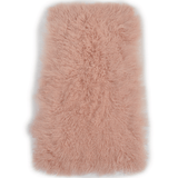 Mongolian Lamb Fur Rug Pink: MONGOLIAN RUG