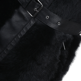 Luxury Shearling Gilet Black: KB-633