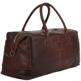 X-Large Leather Holdall Tan/brown : 4556