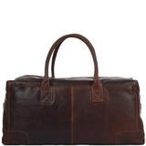 X-Large Leather Holdall Tan/brown : 4556