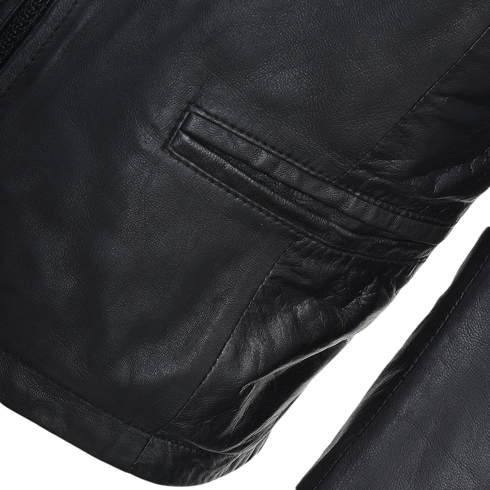 Leather Jacket Black: FO-ETHEL
