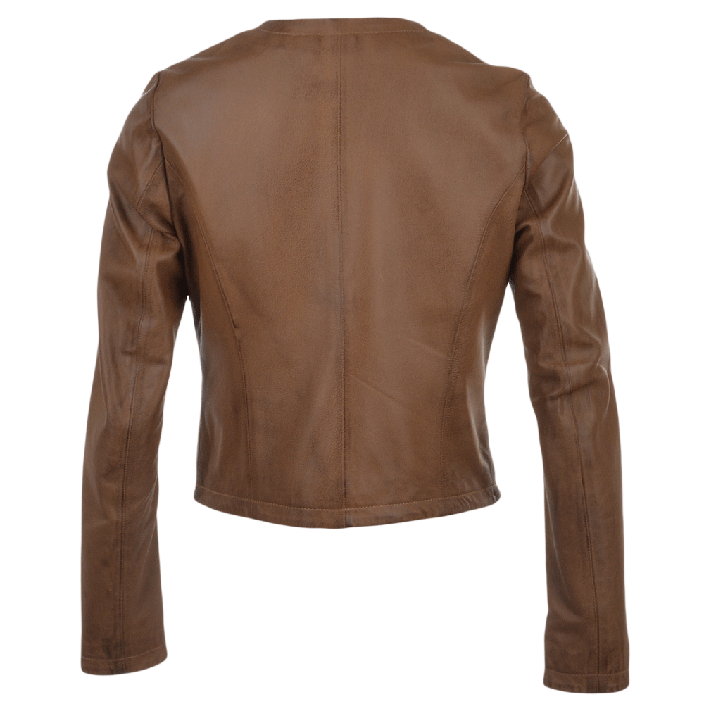Leather Jacket Coffee: FO-ETHEL