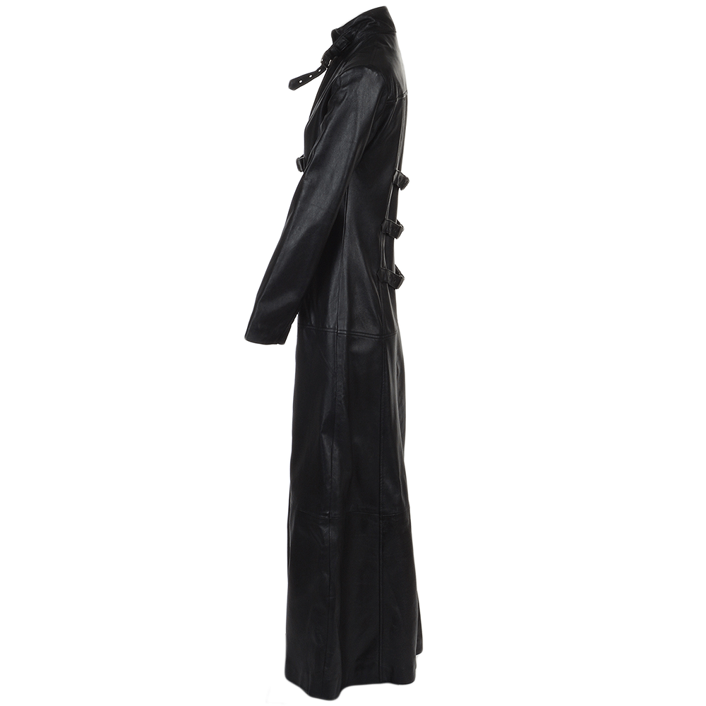 Long Length Gothic Coat Black Black: REEMA