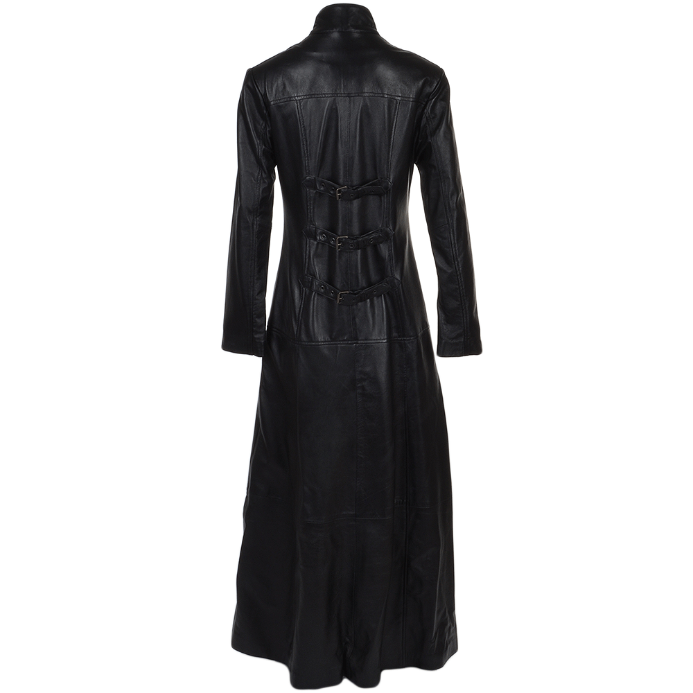 Long Length Gothic Coat Black Black: REEMA