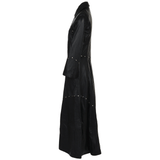 Long Length Gothic Coat Black: SD LUCA 2