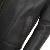 Sheepskin Flying Jacket Brn/cream: NV 47
