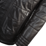 Lambskin Leather And Sheepskin Lined Jacket Brown: E1685