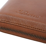 Leather Travel Wallet Chestnut : TW-01
