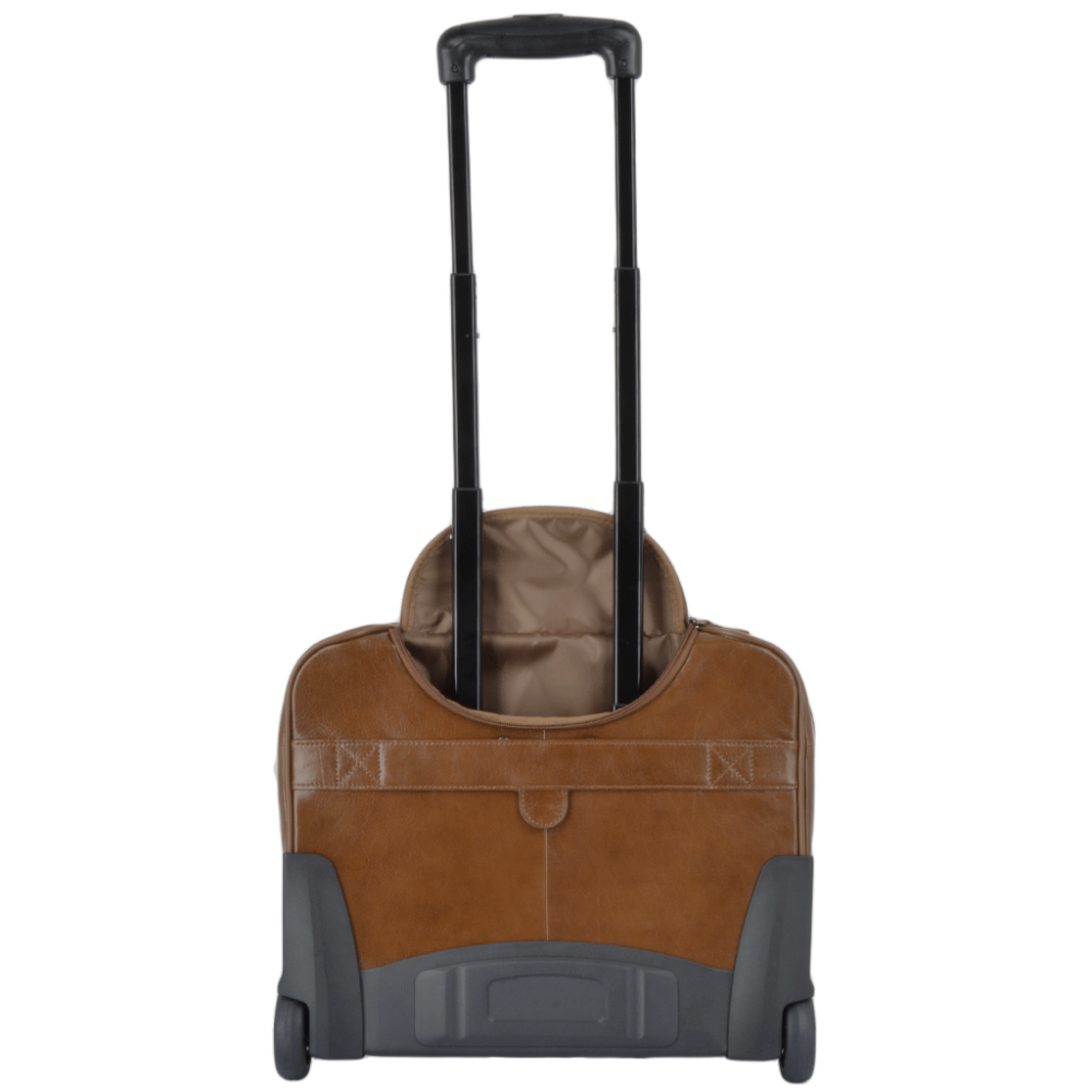 Quad Section Business Weekend Trolley Chestnut : 89151