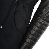 Hooded Racoon Tipped Fur Parka: E 8595 LR