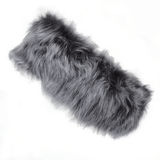 Toscana Sheepskin Leather Headband Black/brissa: KB-591