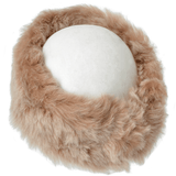 Toscana Sheepskin Leather Headband Camel/brissa: KB-591