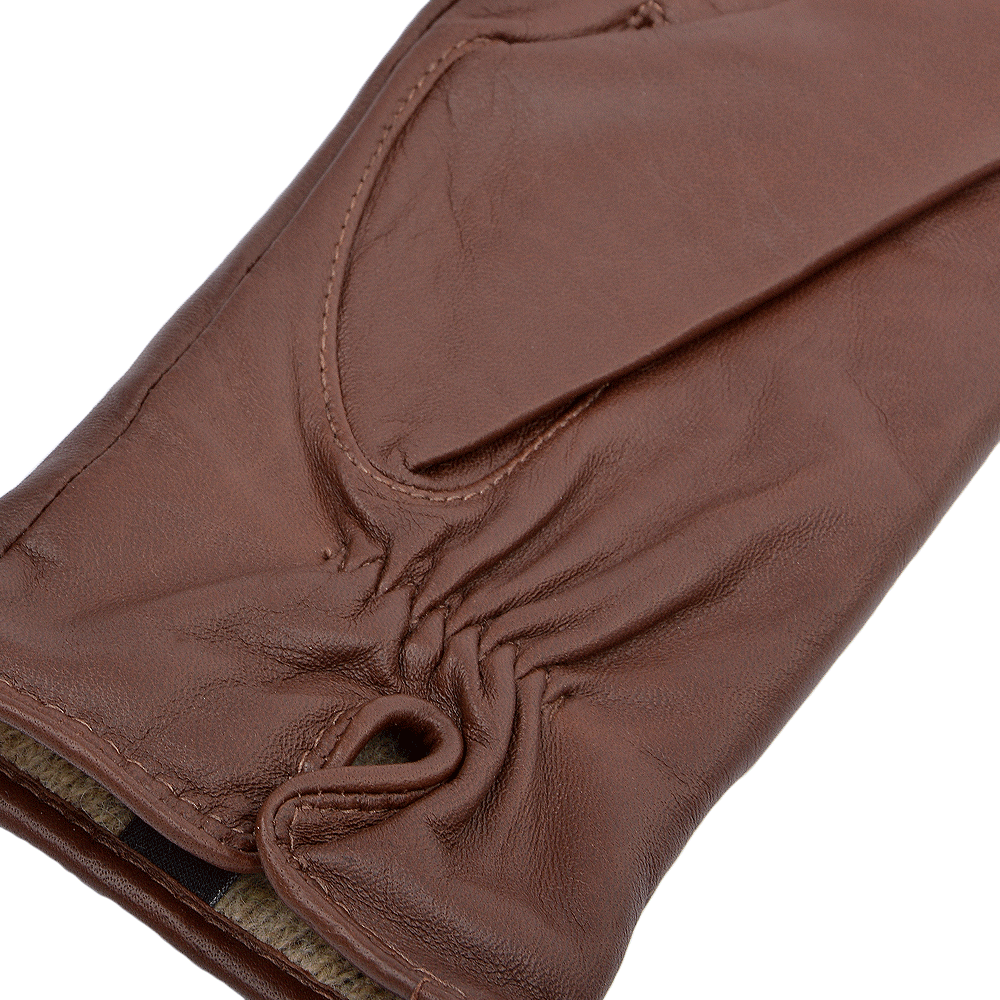 Leather Gloves Tan : 401