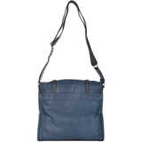 The Bridge Unisex  Large Travel Messenger Bag Blue - 00550441P 2K
