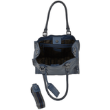 The Bridge Unisex Small Travel Shopper Bag Blue - 00650041P 2K