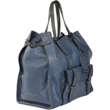 Unisex Large Shopper Bag Blue : 00650541P 2K