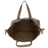 The Bridge Full Grain Italian Holdall Dove Grey - 74023 79 11 NH
