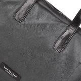The Bridge Full Grain Italian Leather Laptop Bag  Black/ palladium - 064071 2F 20 NH