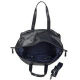 The Bridge Italian Medium Cabin Holdall Blue/gunmetal - 72314 26 1V NH