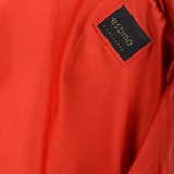 Vegetable Tanned Leather  Biker Jacket Red: EM 102