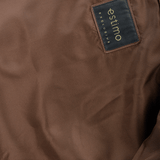 Vegetable Tanned Ribbed Leather Jacket Camel: 1716