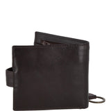 Leather Wallet and Keyring Gift Set Brown : GS-1287