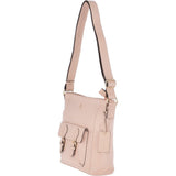 Medium Leather Shoulder Bag Pannacotta Cream : 62239